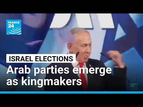 Israel elections: Netanyahu attacks Arab parties as they emerge as potential kingmakers