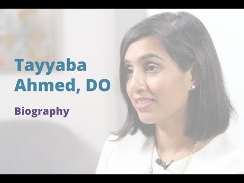 Tayyaba Ahmed, DO | Biography | Pelvic Rehabilitation Medicine