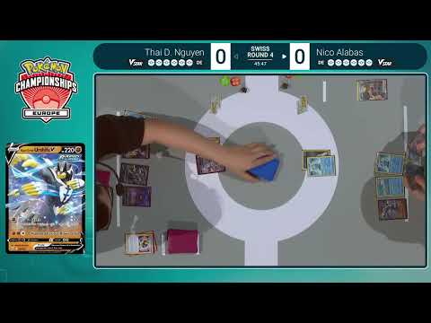 TCG Thai D Nguyen Vs Nico Alabas 2022 Pokémon Europe International Championships Swiss R4