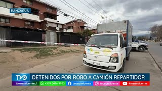 Carabineros detienen a 4 sujetos tras asalto a repartidor de gas en Rancagua