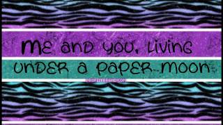 All Time Low- Under A Paper Moon (NEW SONG) (live audio with lyrics)