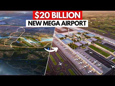 Inside Australia’s $20 BILLION Brand New Mega Airport