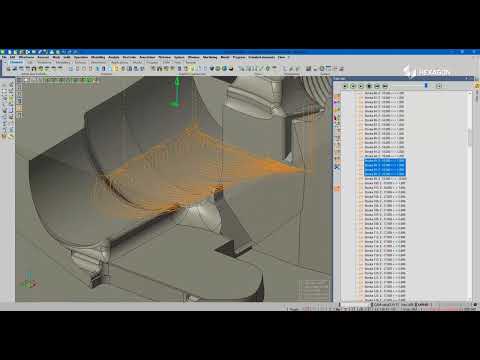 CAM - Waveform Roughing | VISI 2022.1