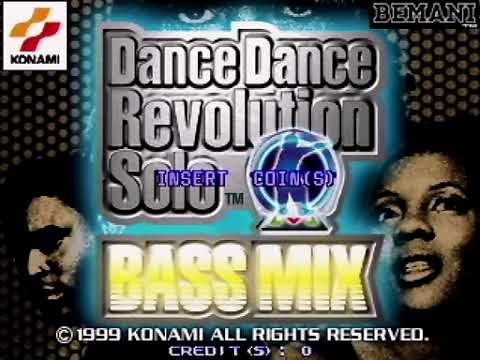 DDR Solo BASS MIX Opening & Demo Play