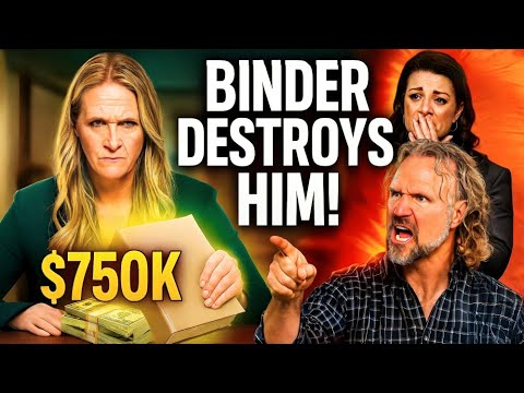 “Christine’s Binder EXPOSES $750K Scandal – Kody & Robyn’s Empire CRUMBLES in Court!”