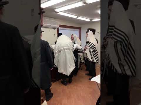 Skver Rebbe Naming A baby At His Bris - Nissan 5779