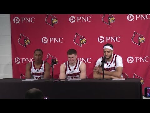 FULL | Louisville basketball postgame press conference after win over Eastern Michigan