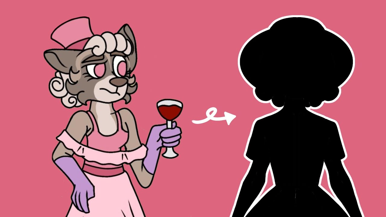 Redesign das personagens (femininas) de The Non Raccoon