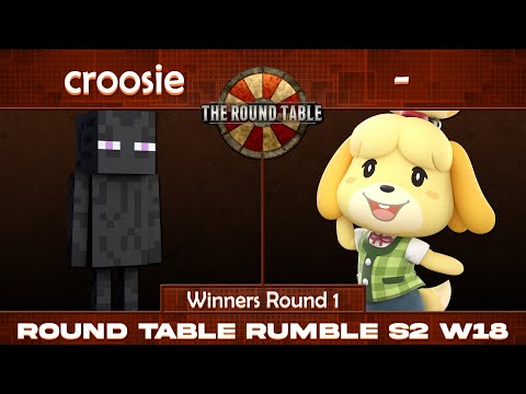 RTR S02 W18 | croosie (Steve) vs - (Isabelle) | Winners Round 1 | SSBU Ultimate Tournament