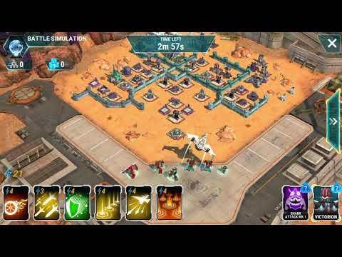 Transformers Earth Wars: Victorion Combiner Simulation Battle!