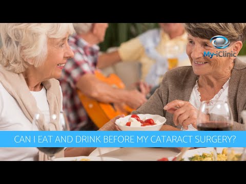 Can I Eat And Drink Before My Cataract Surgery?