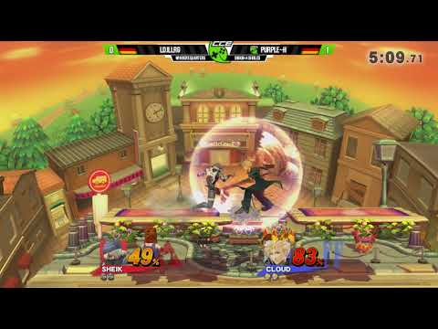 CCE:Subspace - LDJLLRG (Sheik) Vs. TCL | Purple-H (Cloud) - Winners Quarters - Smash 4