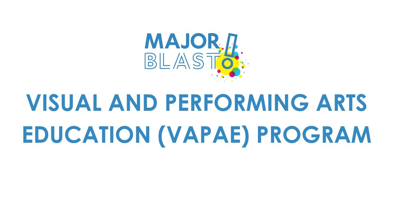 Visual and Performing Arts Education (VAPAE) Program / School of the Arts and Architecture (2020)