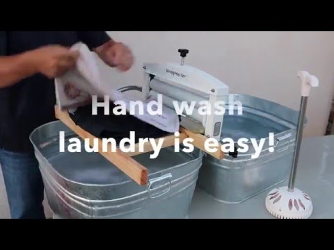 WringMaster wringer demonstration