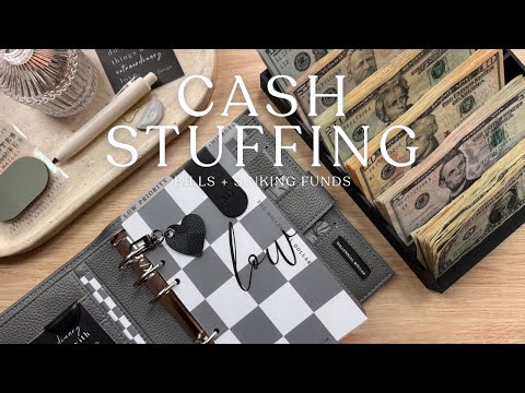 Cash Envelope Stuffing | Bills + SInking Funds | Jan No°4