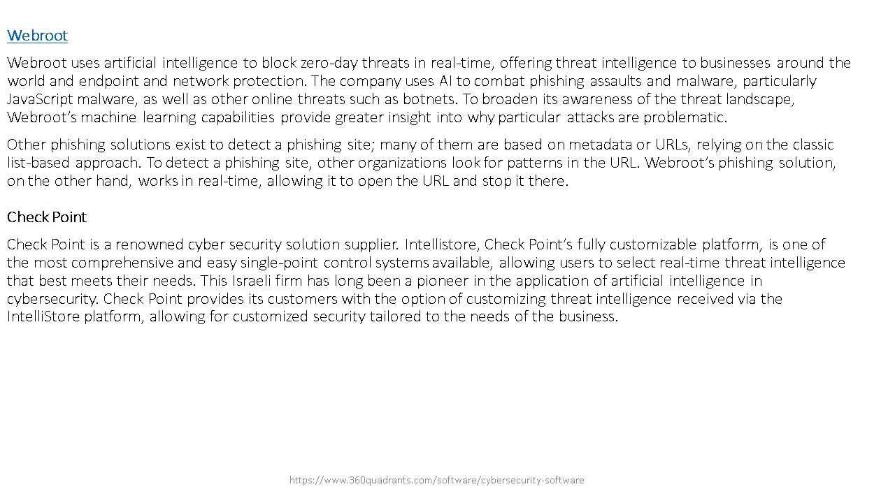 Top 15 AI enabled cybersecurity companies in 2022