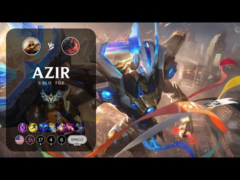Azir Top vs Aatrox - NA Challenger Patch 13.14