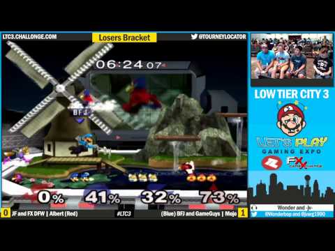 LTC3 Melee - Albert & JF v BFJ & Mojo - Losers Bracket