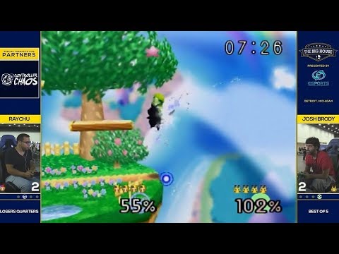 TBH8 - Raychu (Ness) vs. Josh Brody (Pika) SSB64 Top 8 Losers Quarters