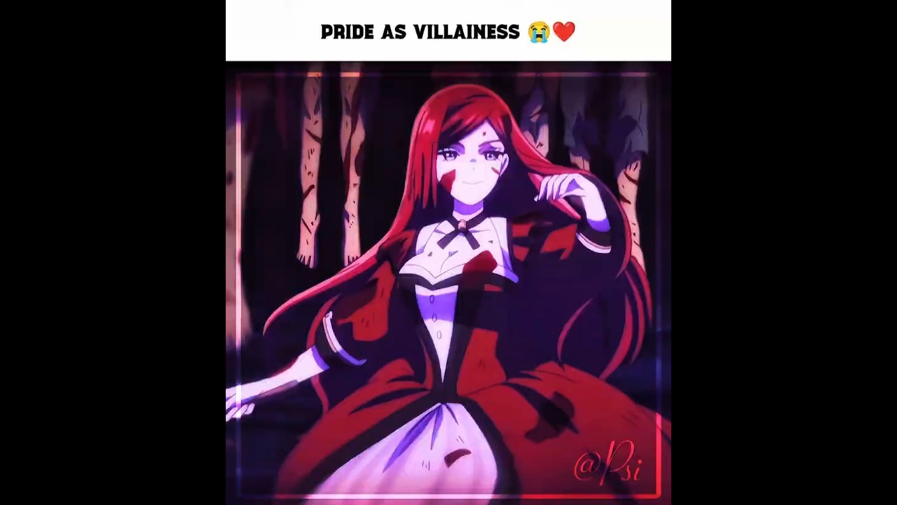 Pride As Villainess😫🔥#anime #shorts #fyp #themosthereticallastbossqueen #leon #pride #fantasy #drama