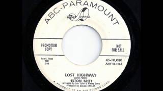 Lost Highway - Elton Britt