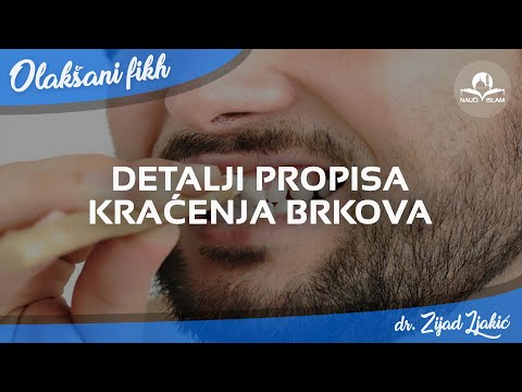 Detalji propisa kraćenja brkova - Dr. Zijad Ljakić