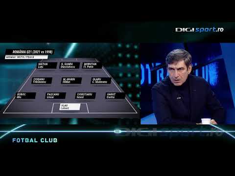 România U21 - 1998 vs 2021. Victor Pițurcă: "Nu există comparație"