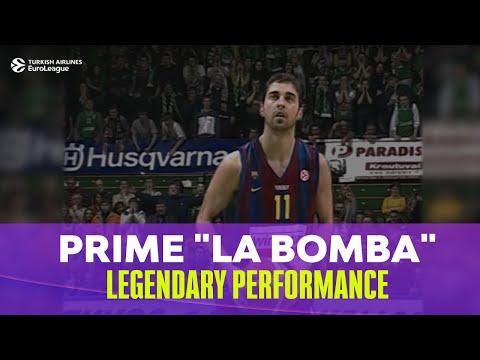 Prime LA BOMBA'S 32-Point EXPLOSION | JUAN Carlos NAVARRO'S ICONIC Game vs Žalgiris | 2006