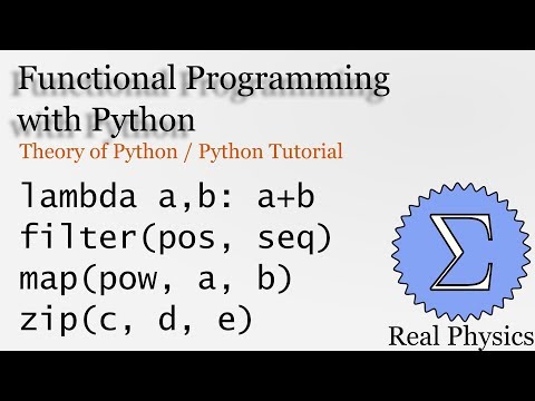 Functional Programming Theory of Python Python Tutorial