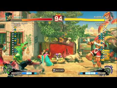 hydeBUFFY [Adon] vs Yamazaki Legend [Bison] SSF4 Japanese Online Ranked Matches - TRUE-HD