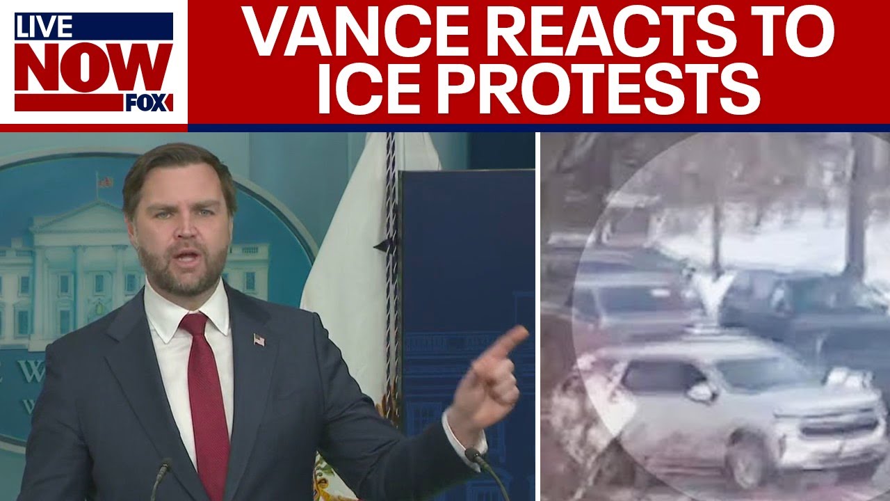 Vance unloads on media over Minneapolis ICE shooting