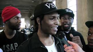 Nardwuar interviews ASAP rocky