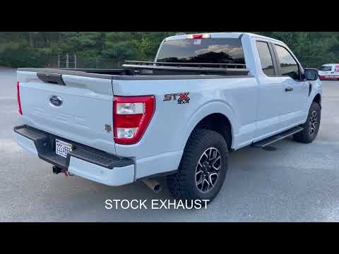 4" MBRP Race Exhaust 2022 Ford F150 5.0 V8