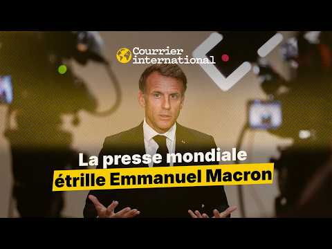 Après le 17 octobre, la presse étrangère n'a pas de mots assez durs pour Emmanuel Macron