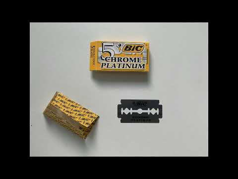 BIC Chrome Platinum Double Edge (DE) Razorblades Review