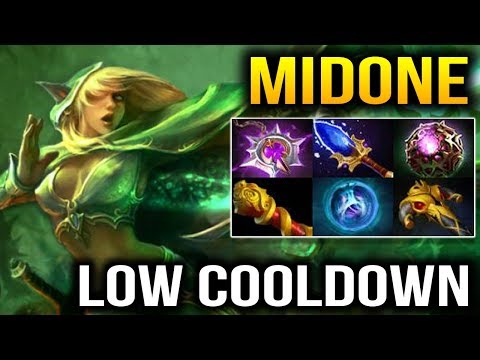 Midone Comeback with Windranger Super Low Cooldown Item Build Dota 2