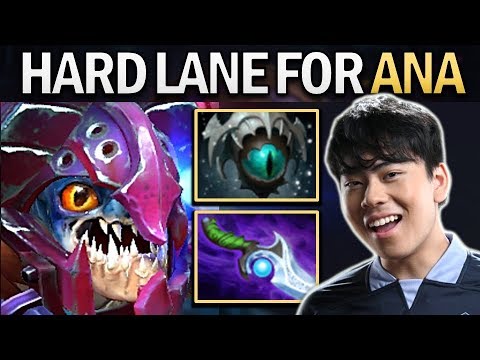 HARD LANE FOR OG.ANA SLARK - DOTA 2 GAMEPLAY