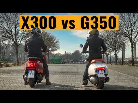 Lambretta G 350 vs X 300 SR – Der ultimative Vergleich! Testfahrt & Fazit