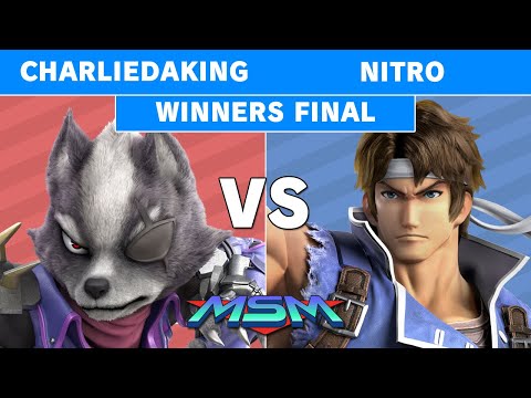 MSM 192 Charliedaking (Wolf) vs Nitro (Ritcher) Winners Final - Smash Ultimate