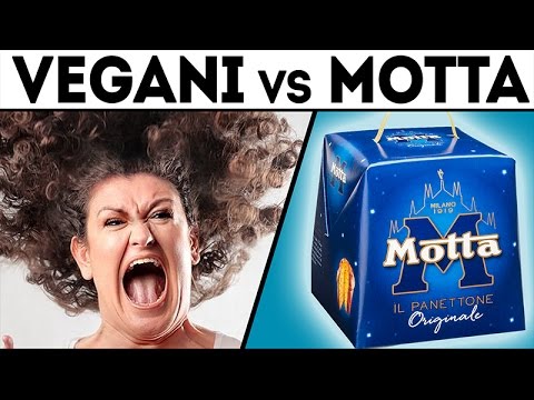 VEGANI contro pubblicità PANETTONE MOTTA: Commenti Idioti