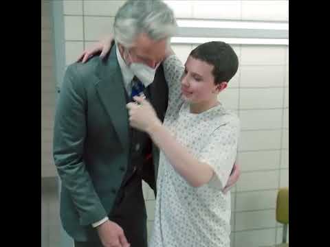 eleven and papa carrying scene #strangerthings4 #shorts