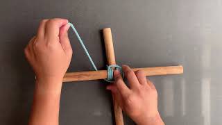 Ikatan Seraya (Square Lashing) #ikatan #simpulan #talitemali