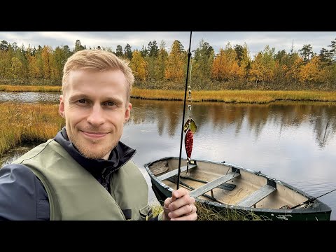 kävin kalastamassa lapissa!