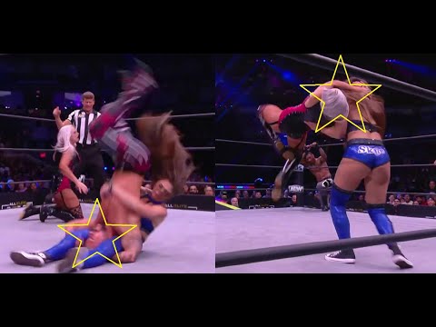 Skye Blue Performs a Chicago Destroyer - Penelope Ford Performs a Cutter on Dark Elevation 09.26.22