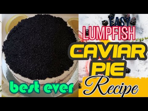 CAVIAR PIE RECIPE | BEST EVER DELICIOUS | Chef Earl TV