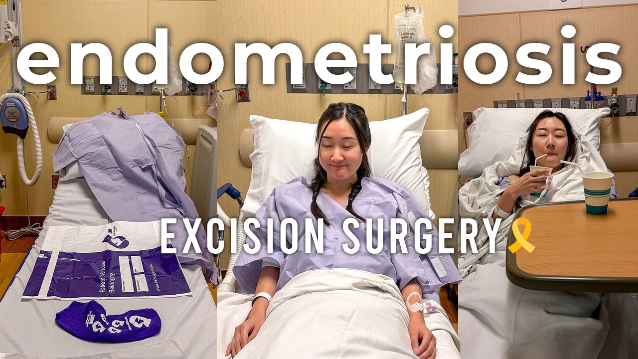 Endometriosis Surgery Vlog: prep day, day of surgery, & first week recovery🎗️