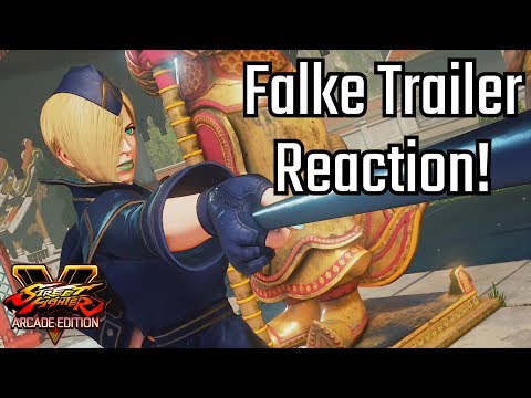 [Street Fighter V] Falke Trailer Reaction!