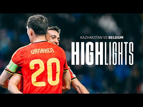 Kazhakstan 1-1 Belgium | A draw in Astana | #REDDEVILS