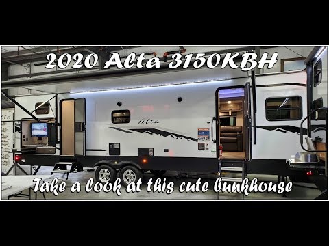 Two Bedroom with outside kitchen 2020 Alta 3150KBH  By East to West @ Couchs RV Nation - Big RV Tour