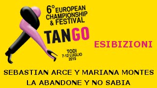SEBASTIAN ARCE Y MARIANA MONTES - La Abandoné y No Sabia - Todi 11/07/2015
